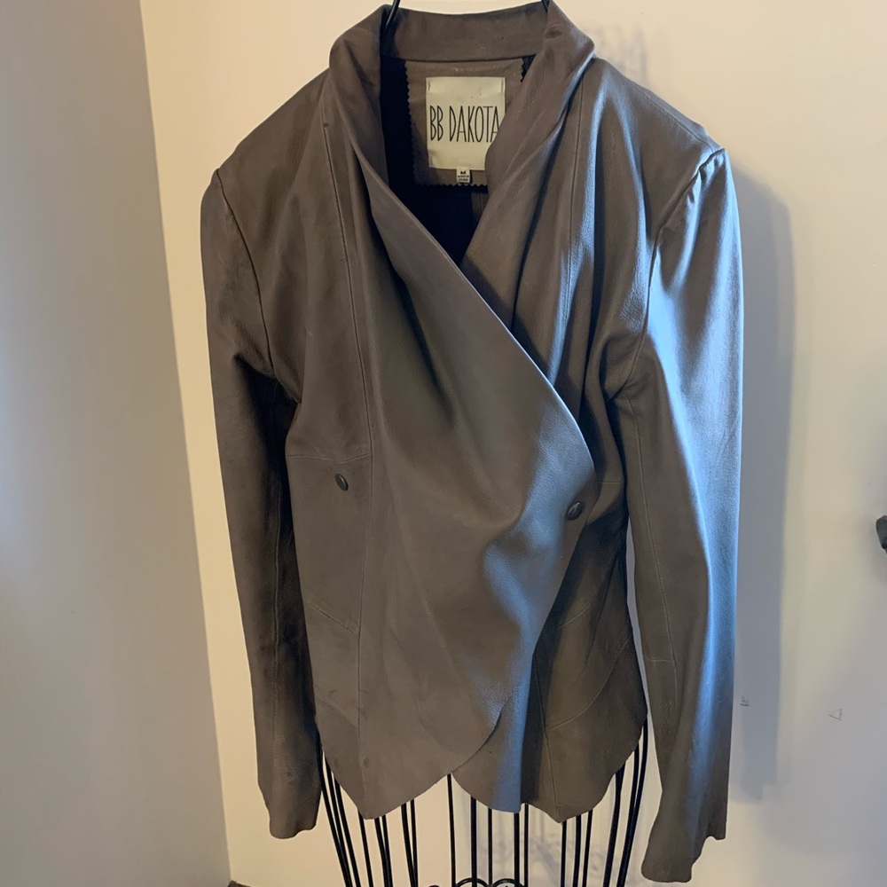 Bb Dakota Rawhide Leather Jacket - image 1